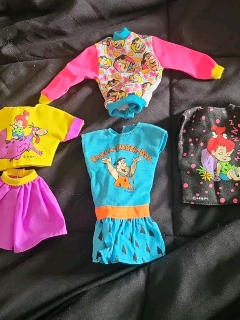 Vintage 1993 Mattel Barbie The Flintstones Funwear Fashion Line